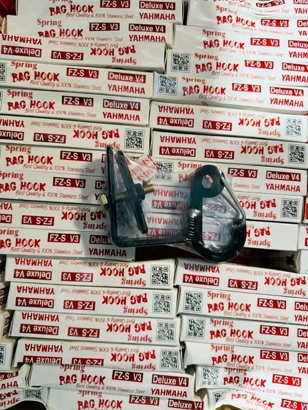 Premium Heavy CNC Bag Hook For Yamaha Fzs V4 & Deluxe